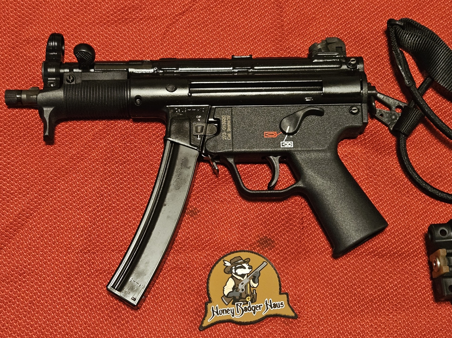 H&K SP5K-PDW Pistol 9mm Luger 30rd Magazine(2) 5.83" Barrel